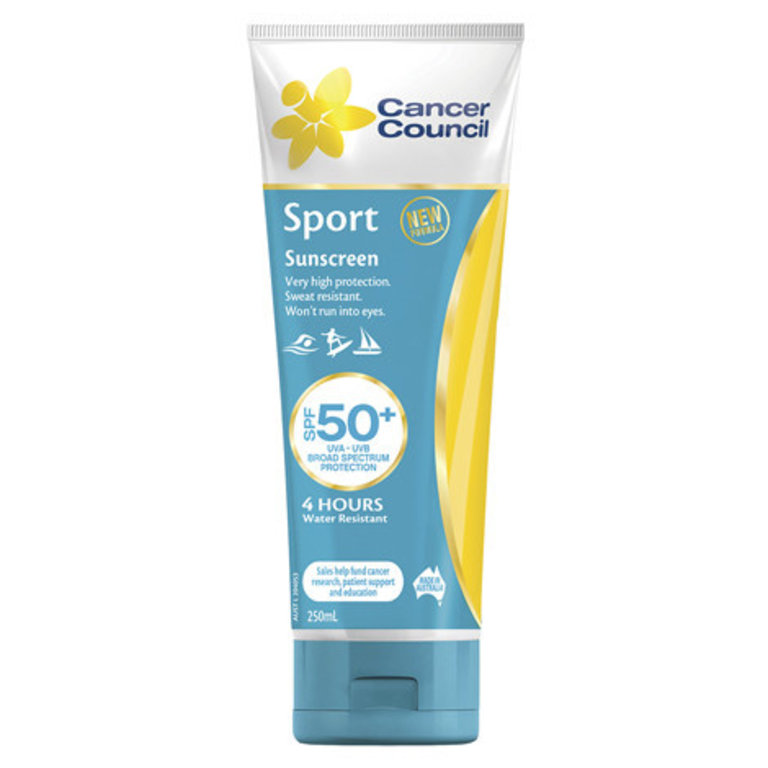 Cancer Council Australia Cancer Council Sport Tube SPF50+ Sunscreen 250 ml