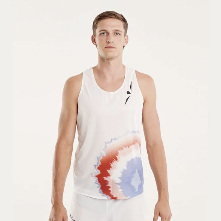 Uglow Sport Uglow Road Vest micro mesh Tie Dye Print Men