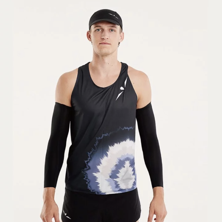 Uglow Sport Uglow Road Vest micro mesh Tie Dye Print Men