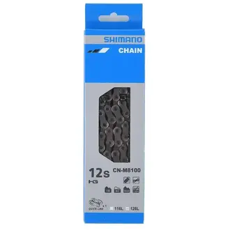 Shimano Shimano DEORE XT 12SPD Chain-CN-M8100-126Link