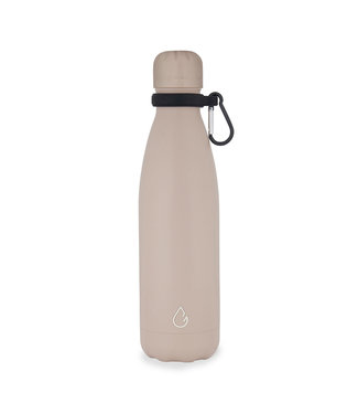 All FLOW waterfles RVS nude 500 ml