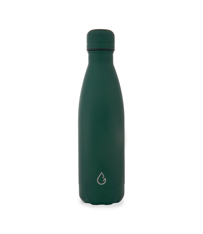 All FLOW waterfles RVS mosgroen 500 ml