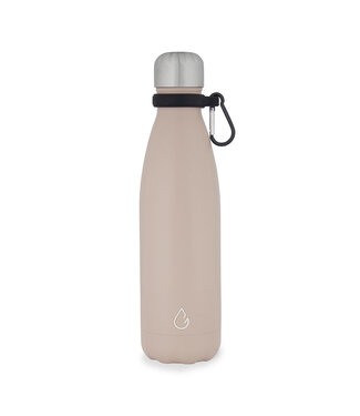FLOW waterfles RVS nude 500 ml