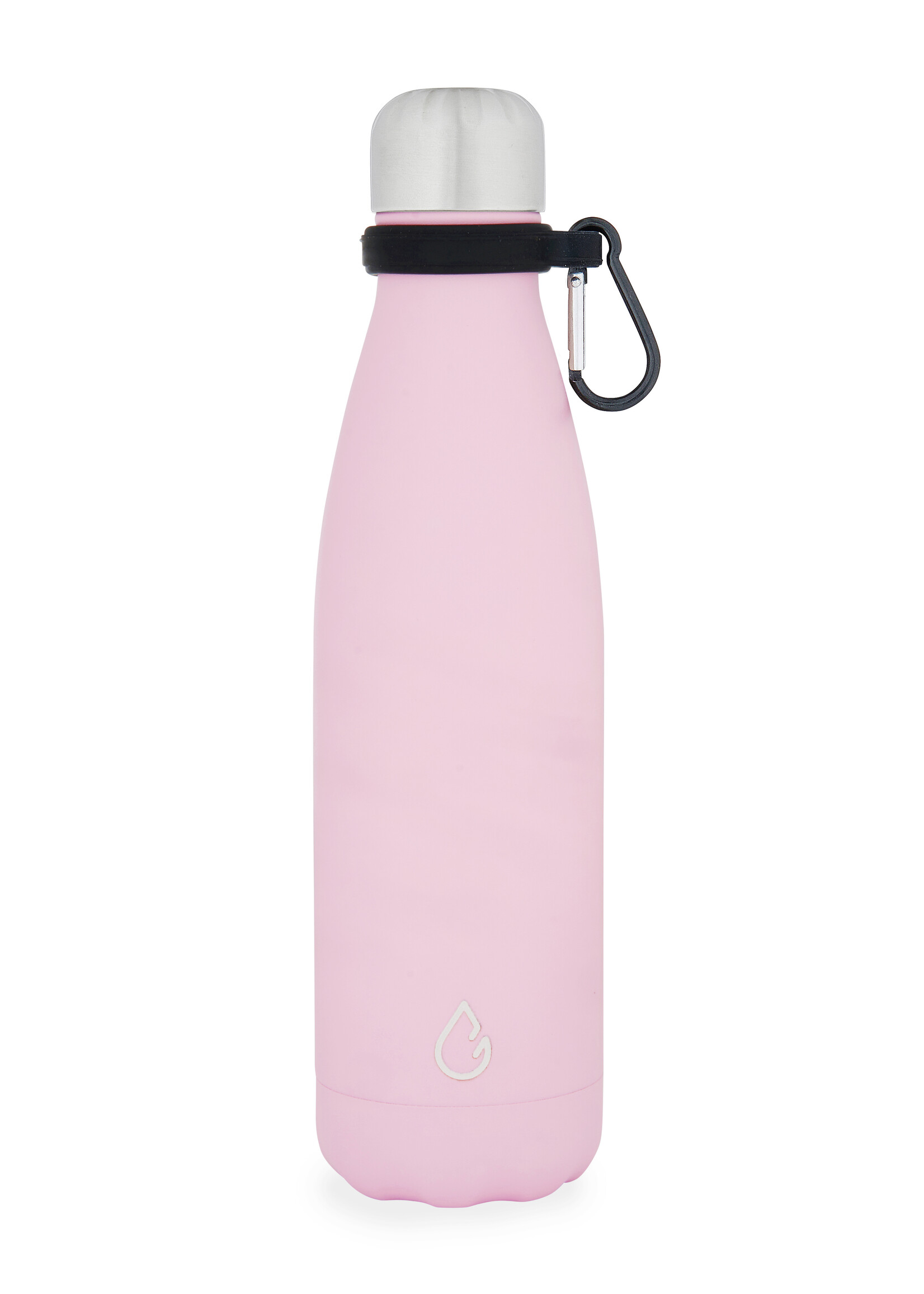 FLOW waterfles RVS pastel roze 500 ml
