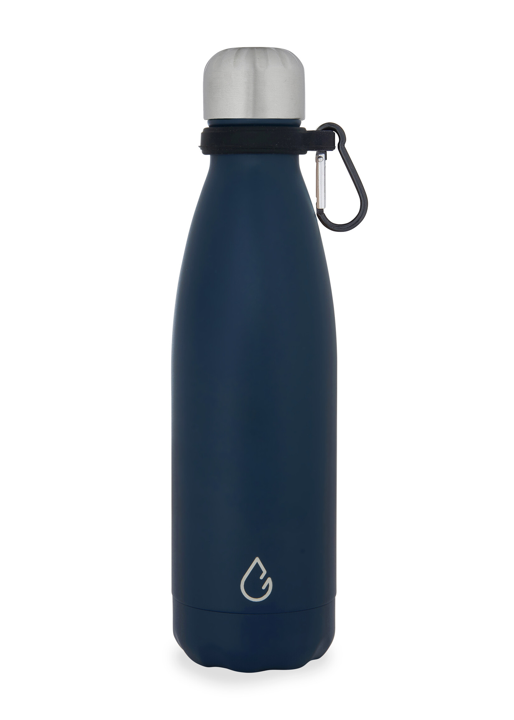 FLOW waterfles RVS donkerblauw 500 ml