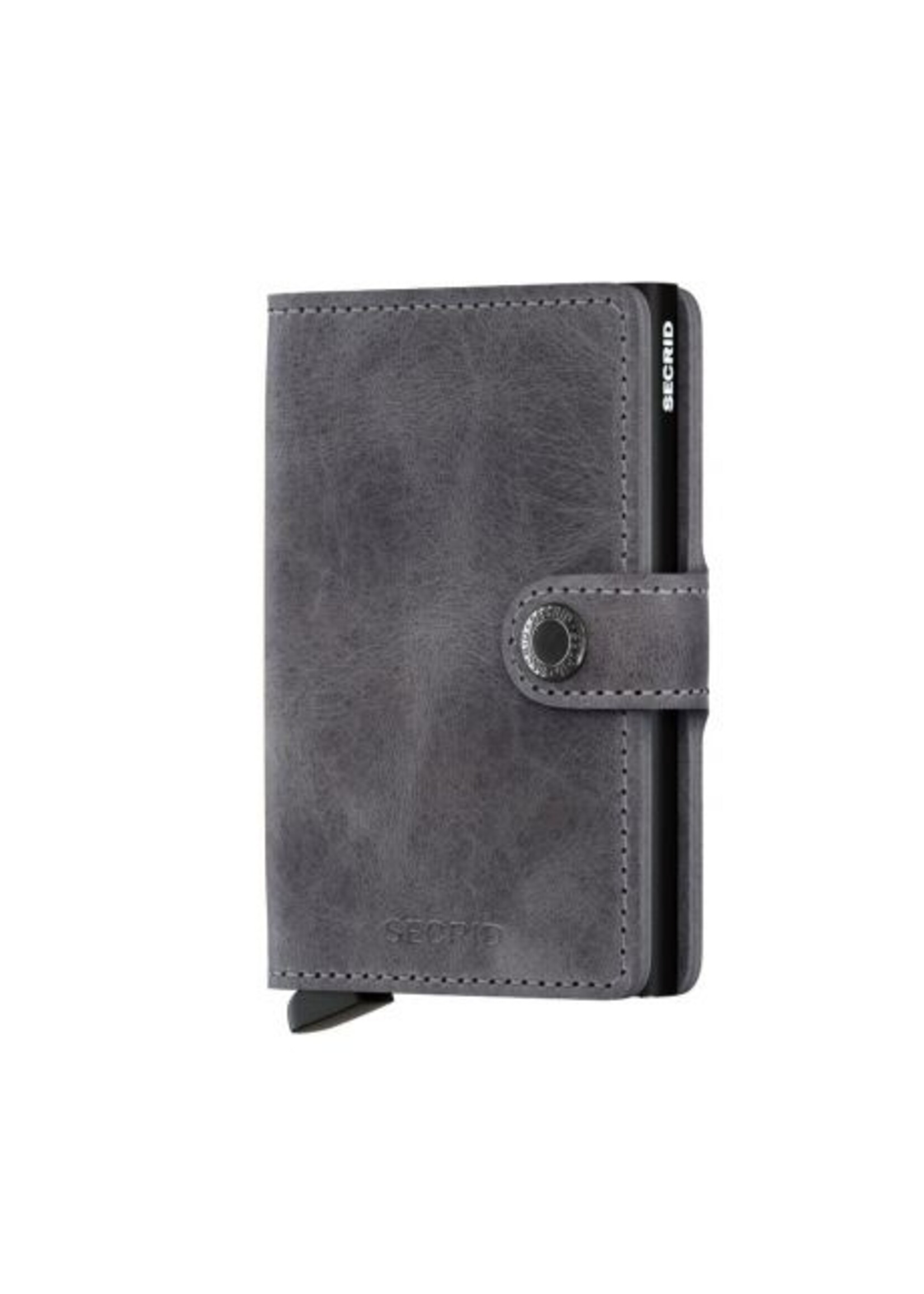 SECRID MINI WALLET VINTAGE GREY BLACK
