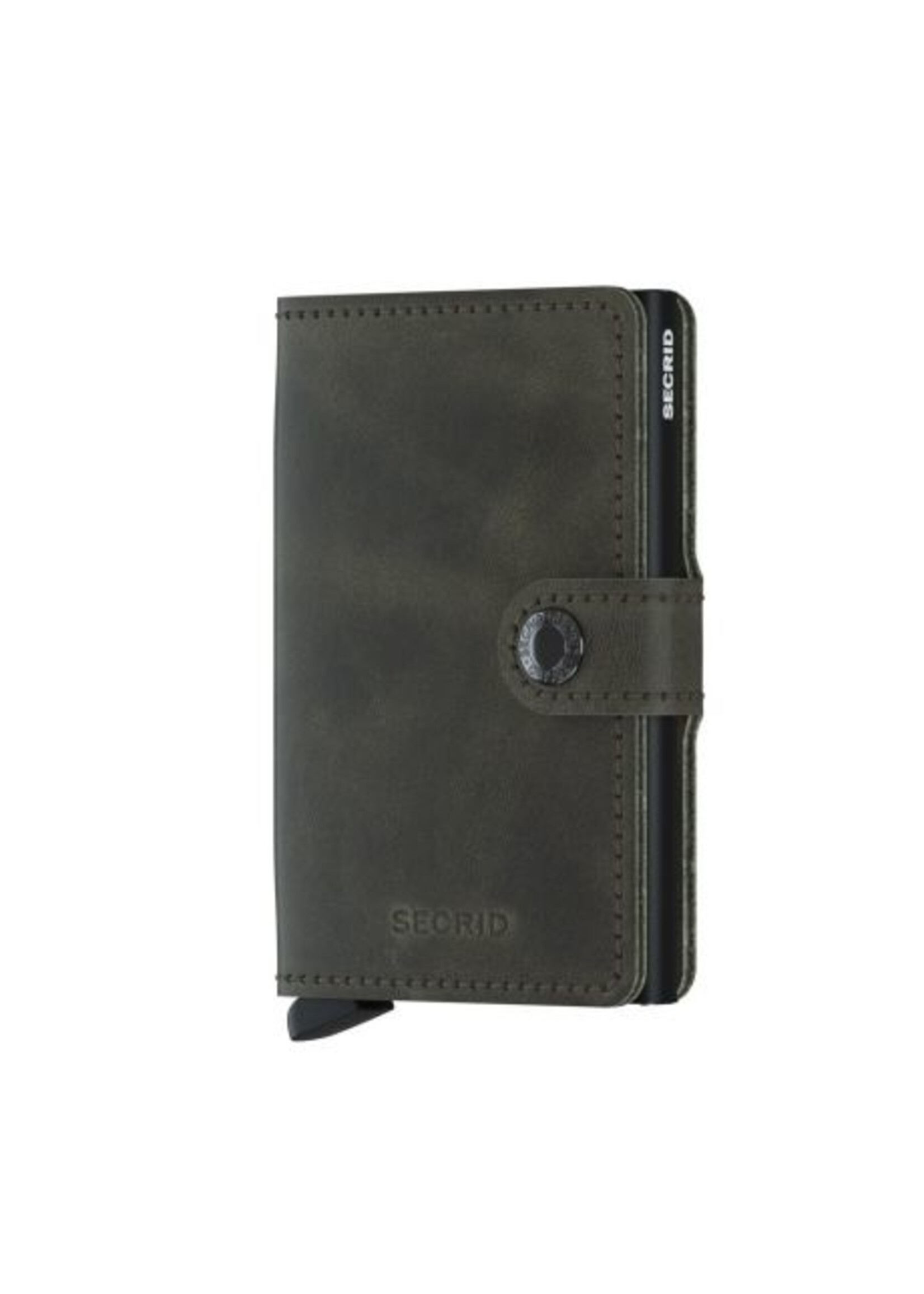 MINI WALLET VINTAGE OLIVE BLACK