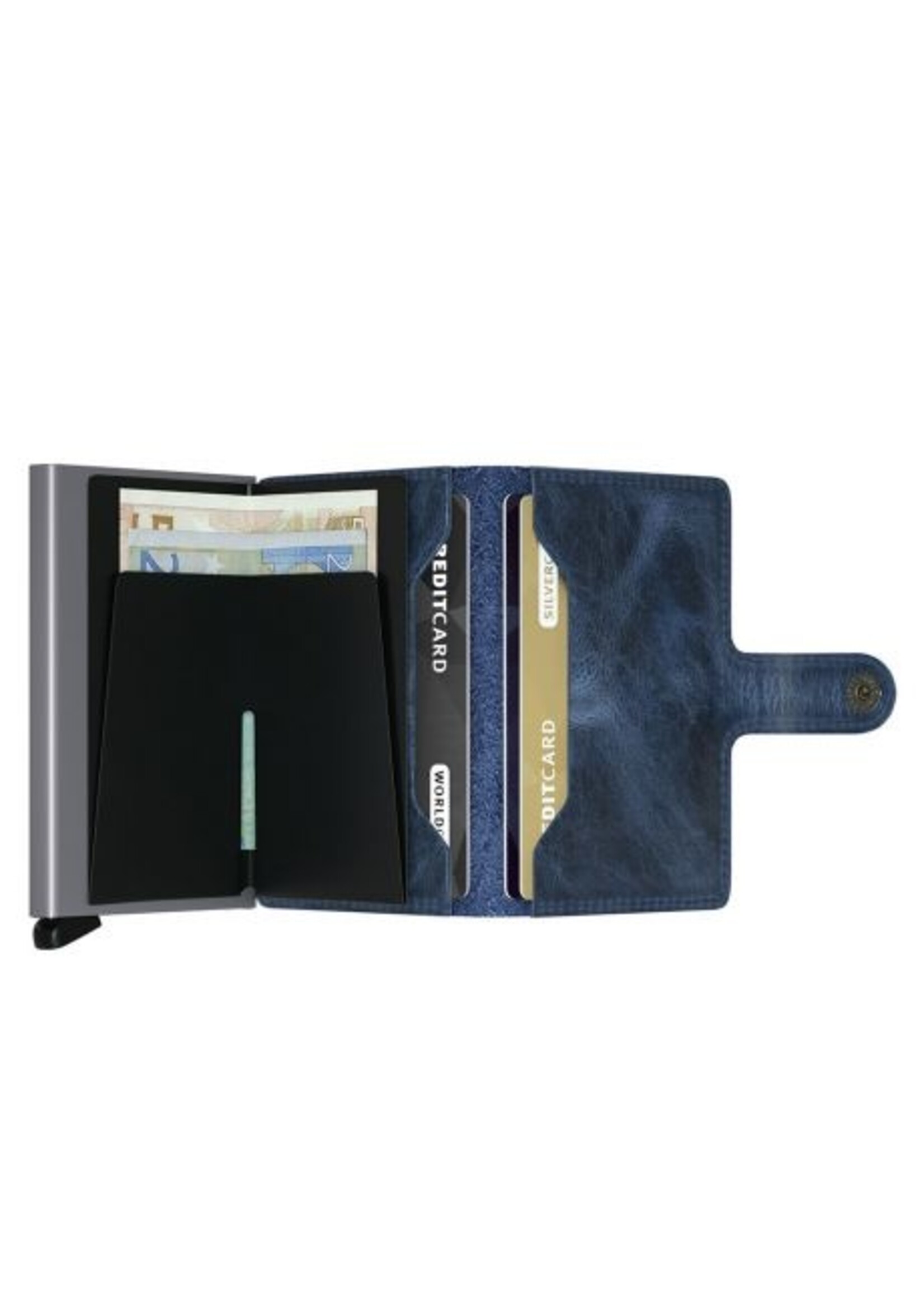 MINI WALLET VINTAGE BLUE