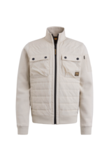 PME LEGEND  HYBRID JACKET/VEST VAN EEN MATERIAALMIX