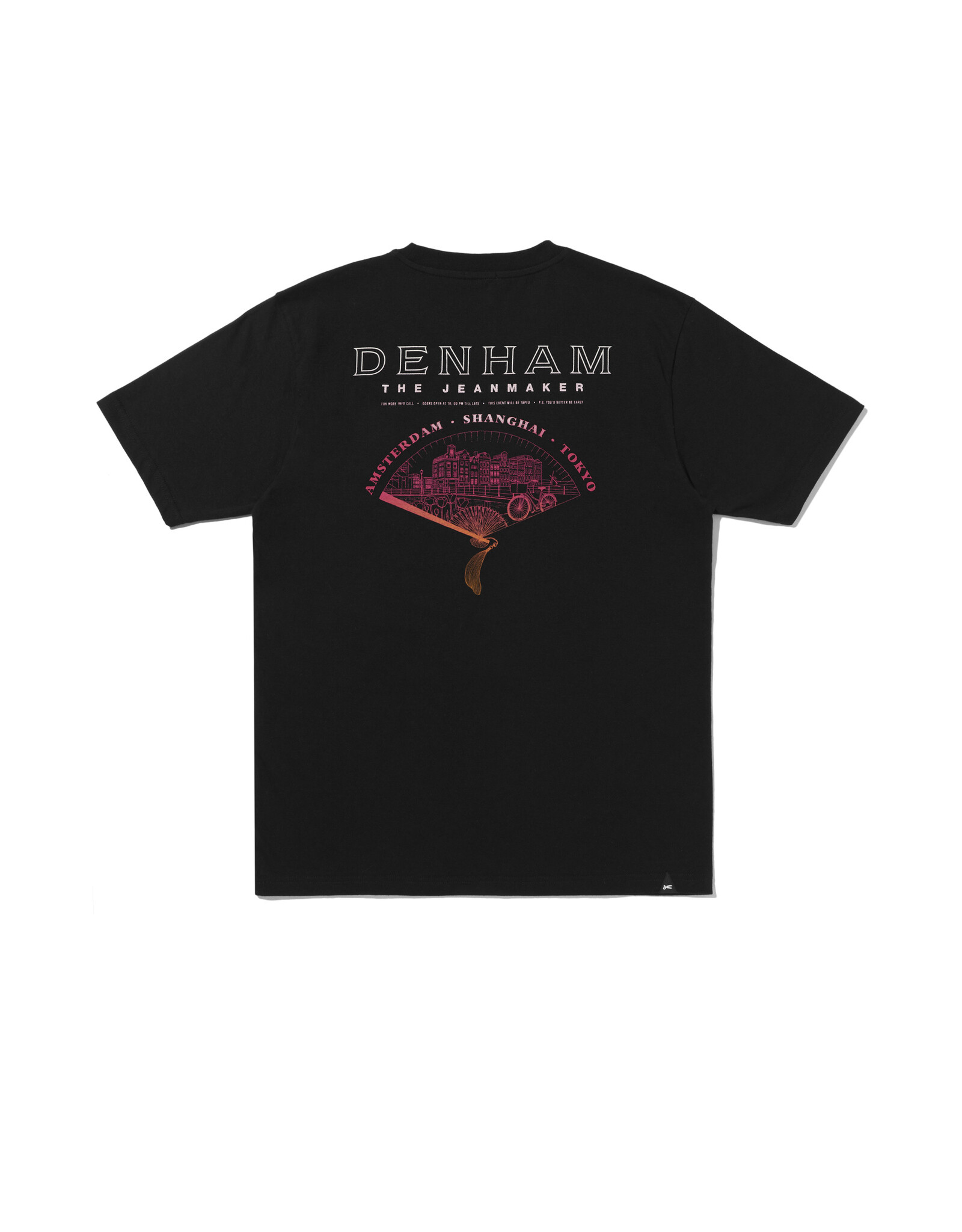 DENHAM DENHAM FAN REG TEE CJ