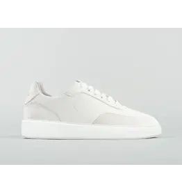 REHAB TAYLOR LTHR WITTE SNEAKER