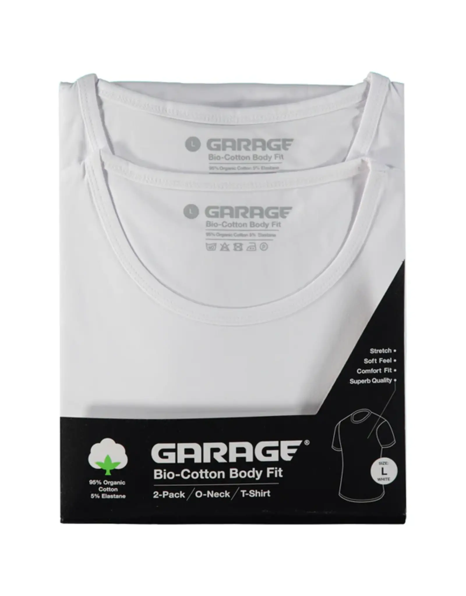 GARAGE BASIC T-SHIRT TWO-PACK V-HALS