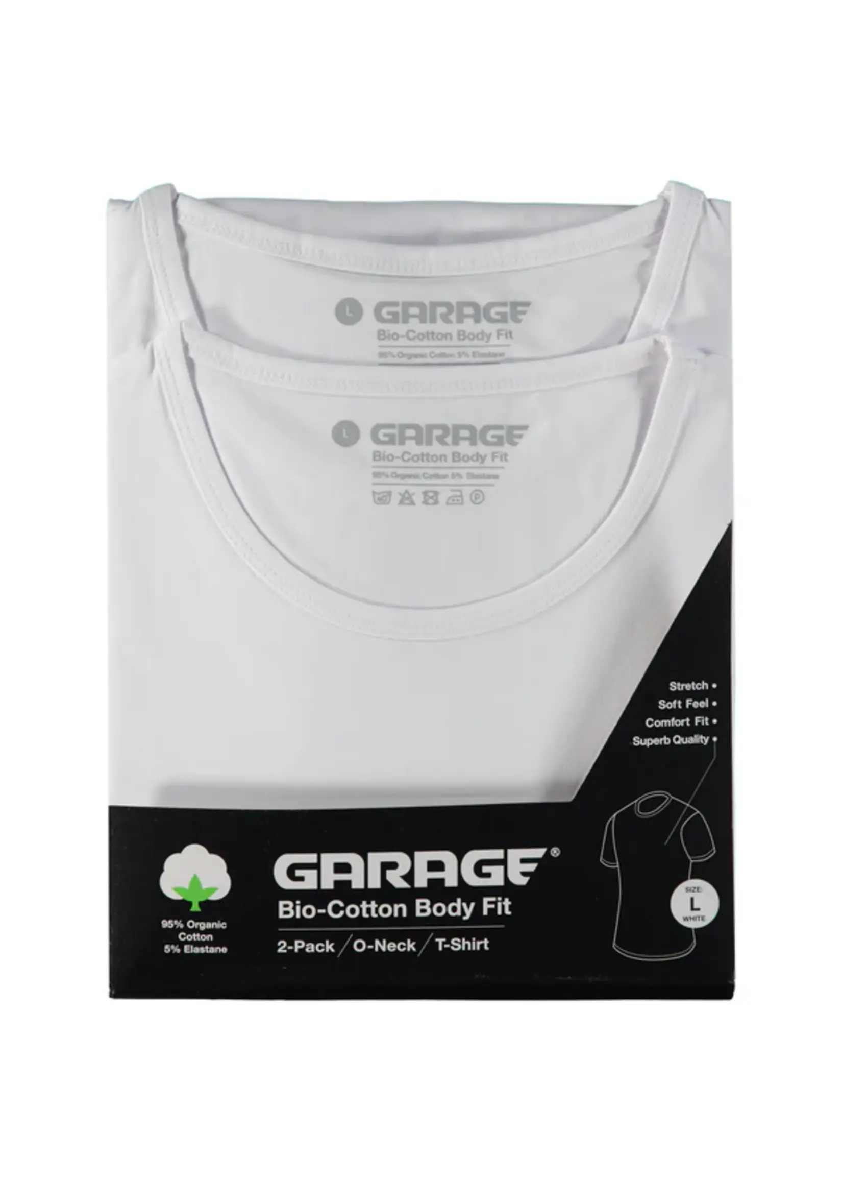 BASIC T-SHIRT TWO-PACK V-HALS