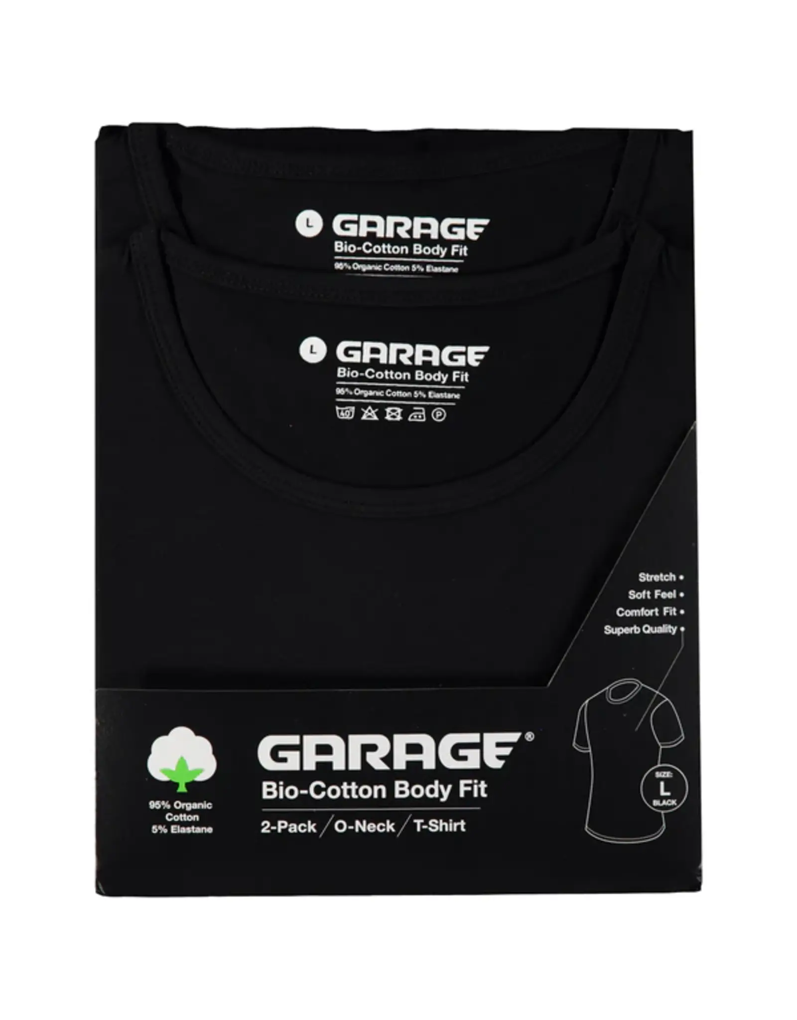 GARAGE BASIC T-SHIRT TWO-PACK O-HALS