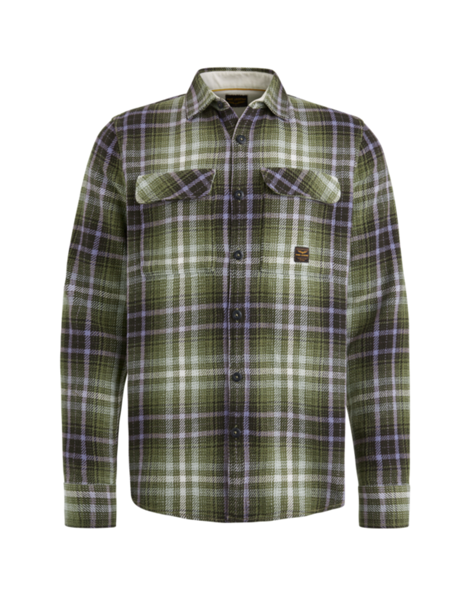 PME LEGEND  SHIRTJACKET MET RUITPATROON