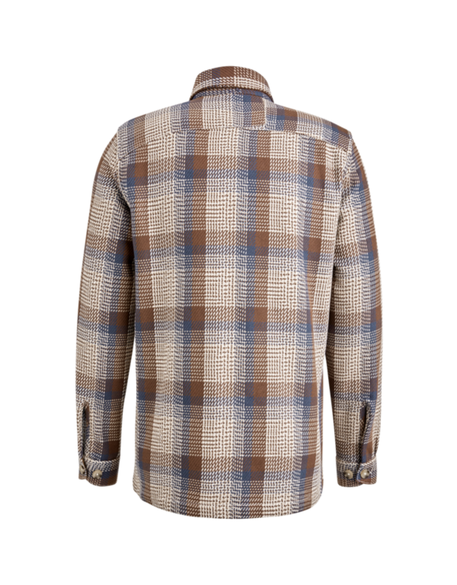 CASTIRON SHIRT JACKET MET STRUCTUUR WEAVE