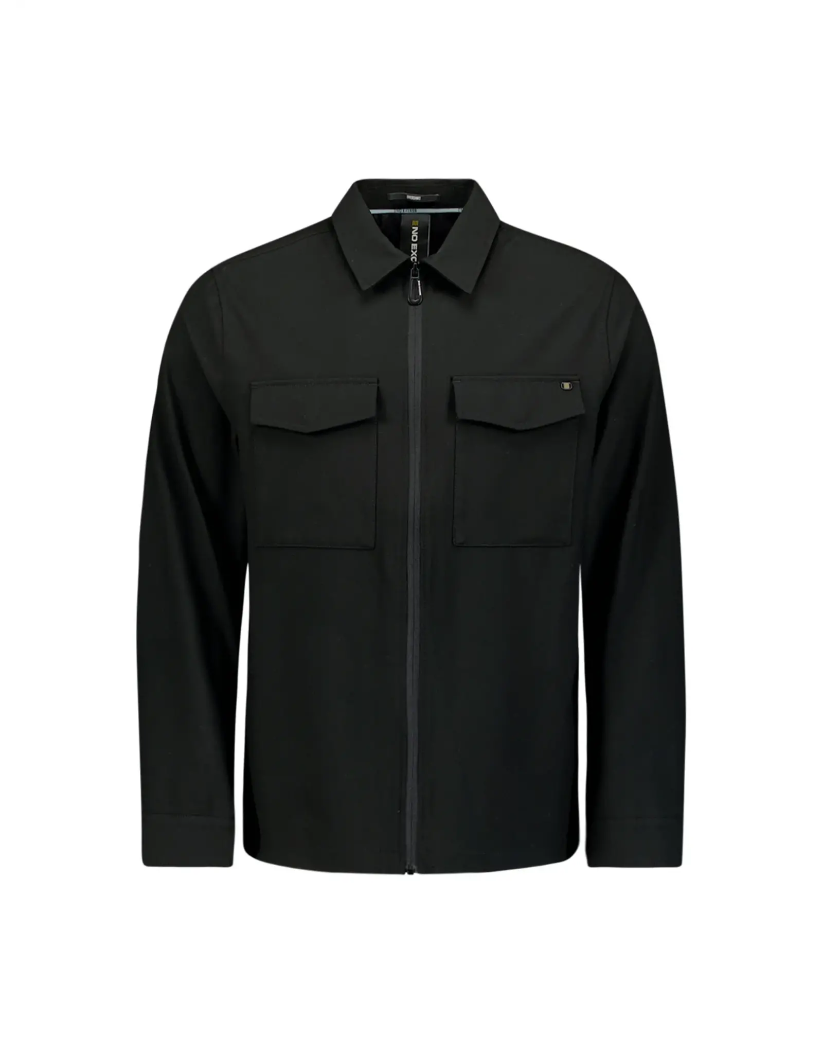 NO EXCESS  OVERSHIRT MET RITSSLUITING STRETCH