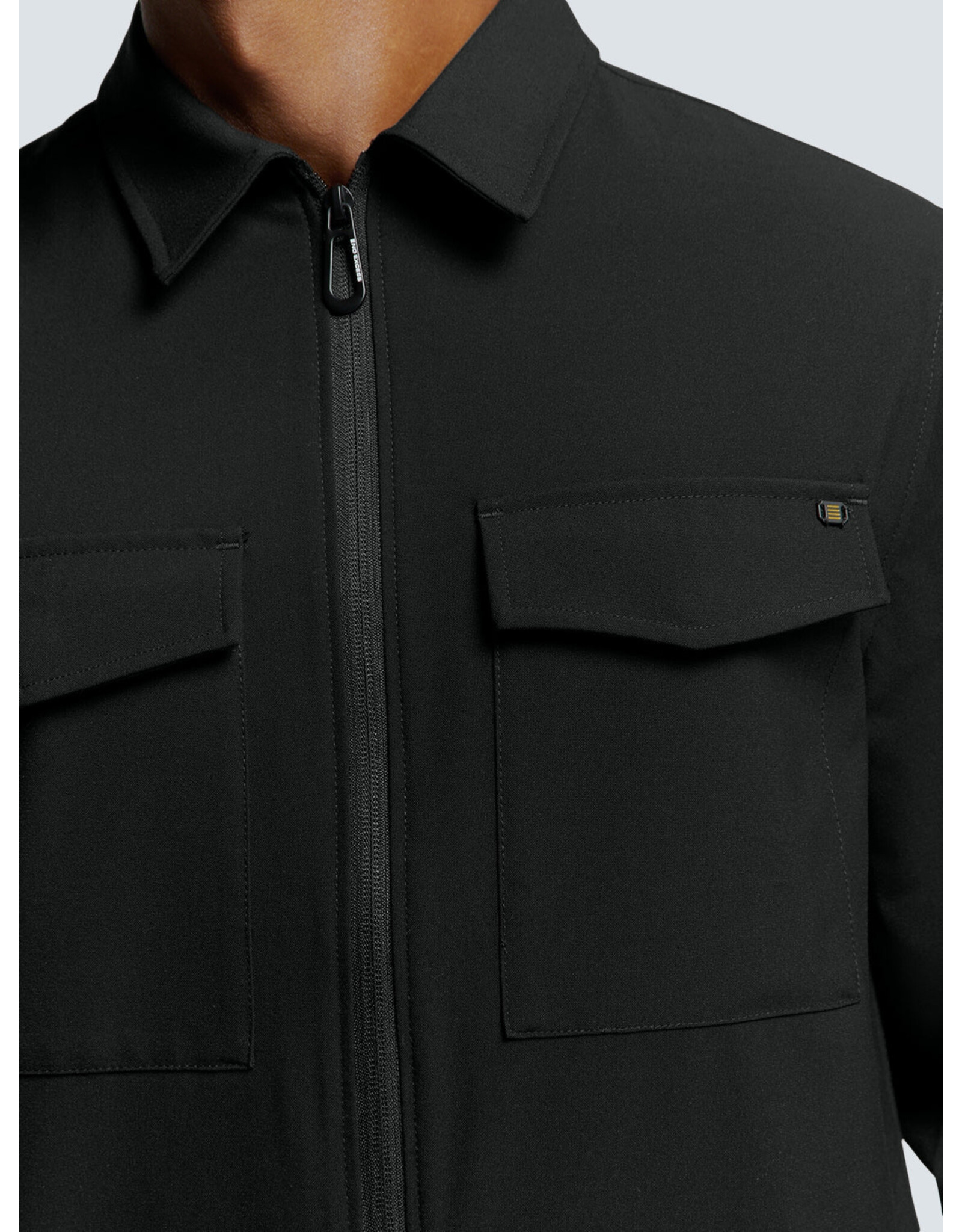 NO EXCESS  OVERSHIRT MET RITSSLUITING STRETCH