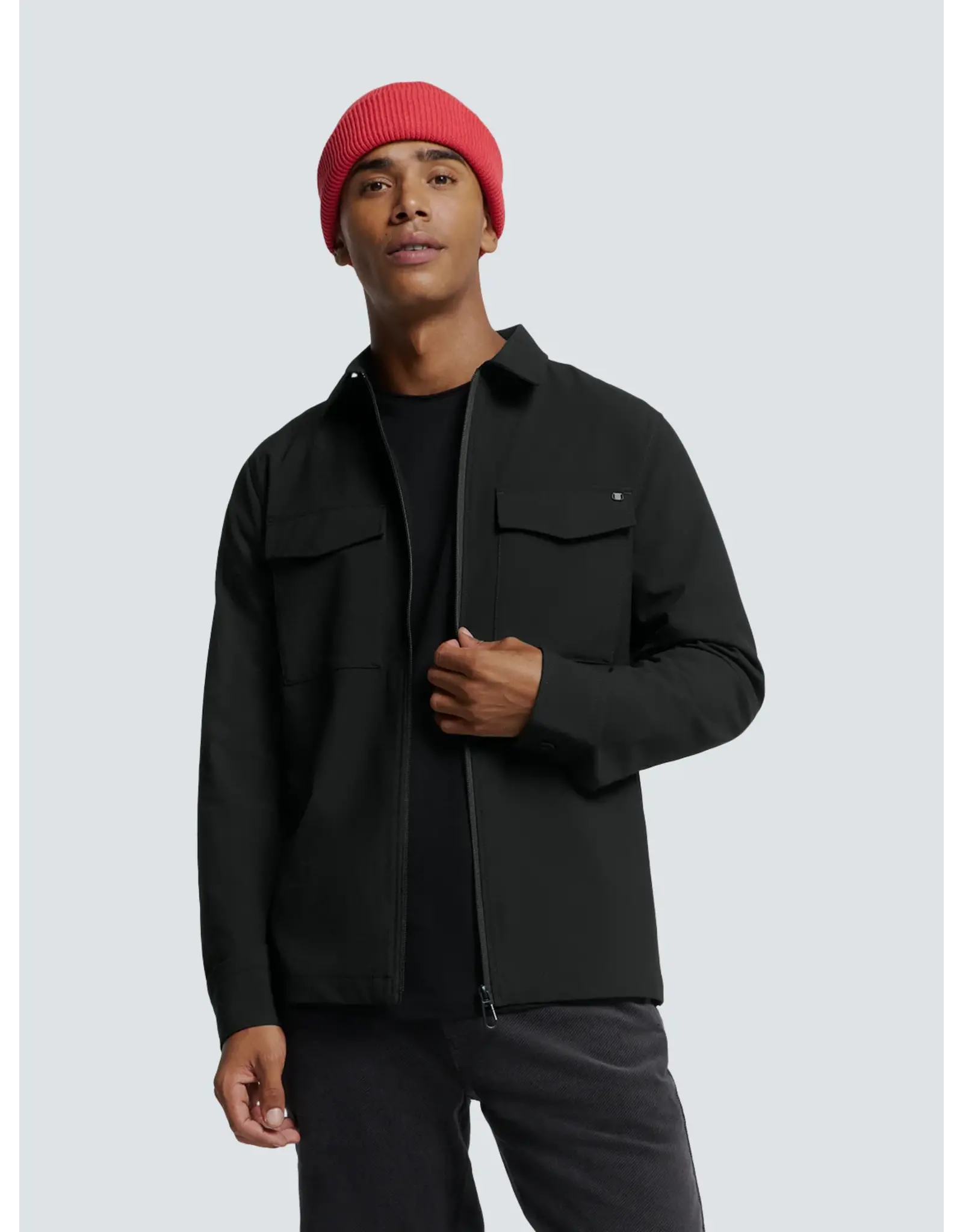 NO EXCESS  OVERSHIRT MET RITSSLUITING STRETCH
