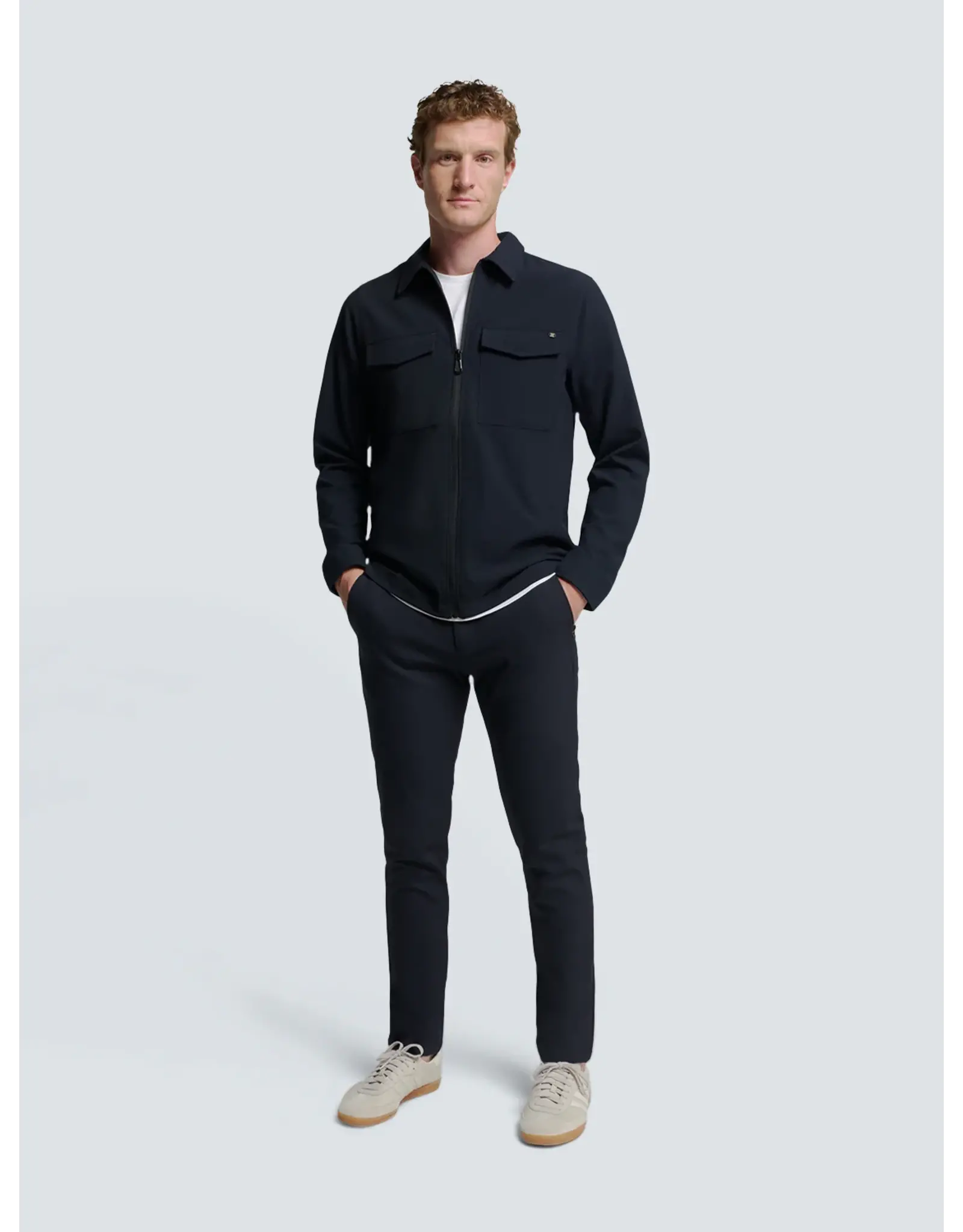NO EXCESS  OVERSHIRT MET RITSSLUITING STRETCH
