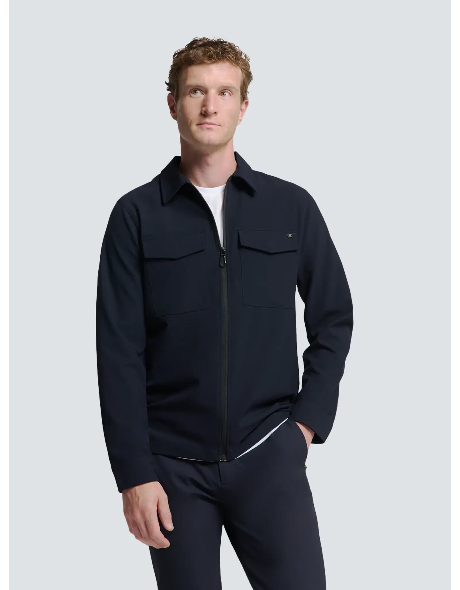 NO EXCESS  OVERSHIRT MET RITSSLUITING STRETCH