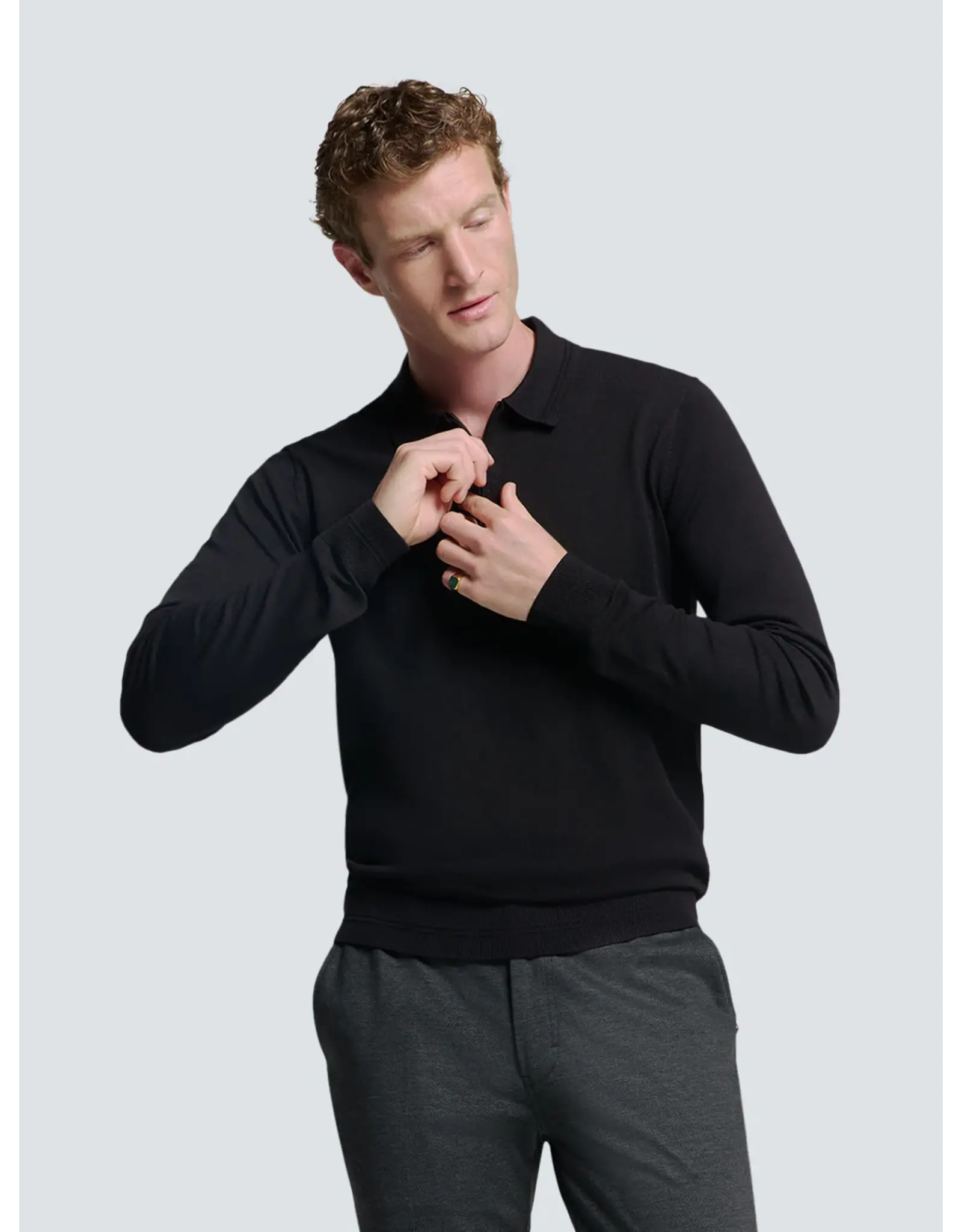 NO EXCESS  POLO MET HALF ZIP