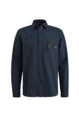 PME LEGEND PME LEGEND OVERSHIRT INDIGO BLAUW