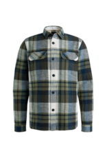 PME LEGEND SHIRT JACKET MET RUITPATROON