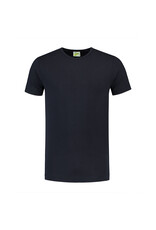 RAVAGE BEDRIJFSKLEDING Cotton Elastane T-shirt Dark navy