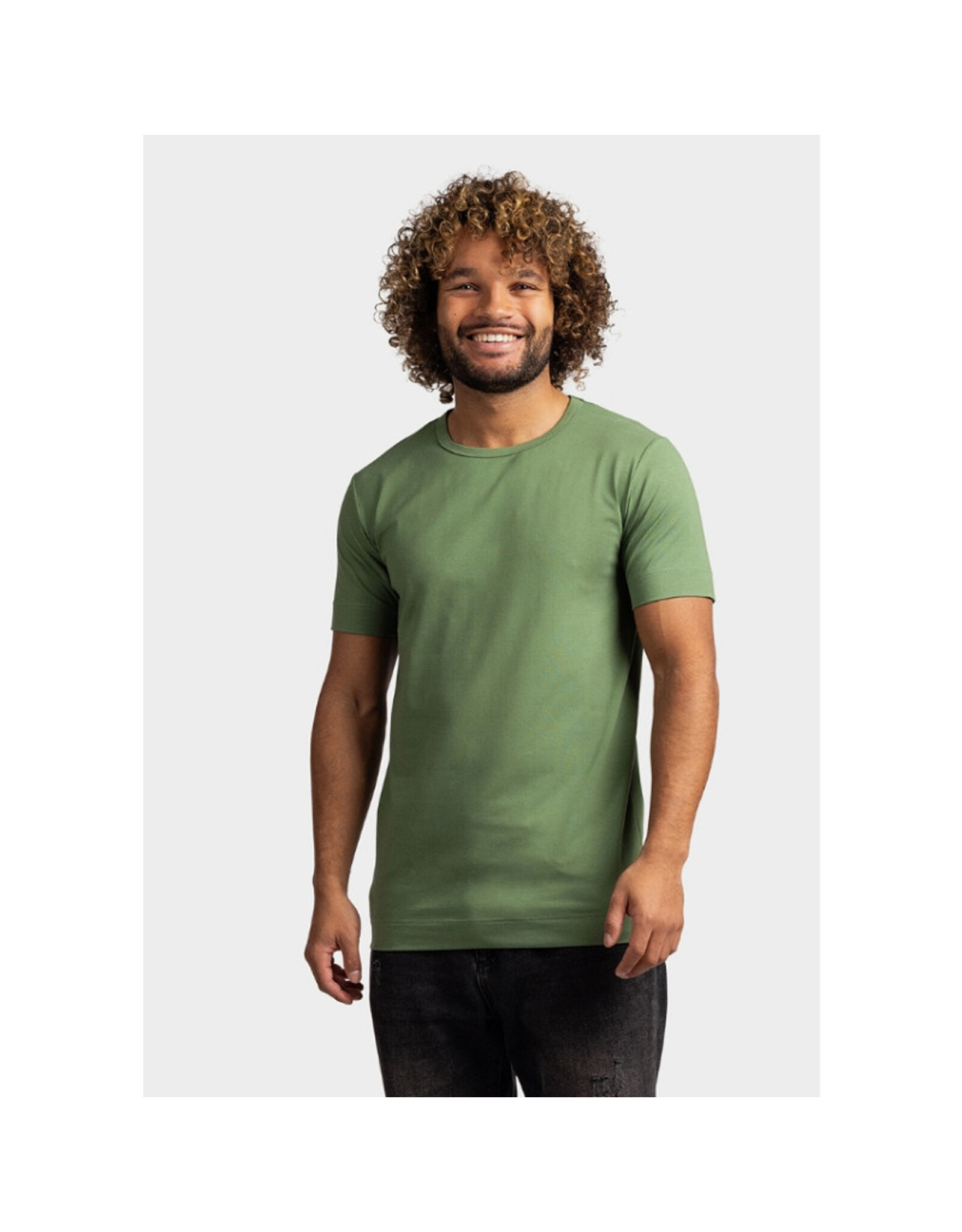 RAVAGE BEDRIJFSKLEDING Cotton Elastane T-shirt  Army green