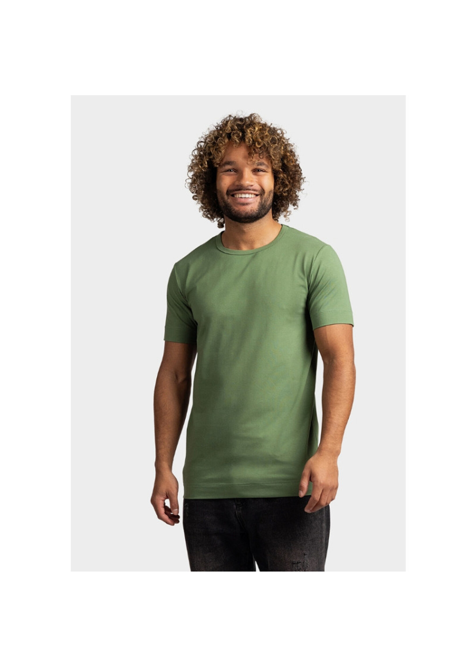 RAVAGE BEDRIJFSKLEDING Cotton Elastane T-shirt  Army green