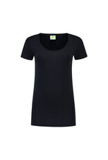 RAVAGE BEDRIJFSKLEDING Cotton Elastane T-shirt for her DARK NAVY