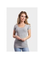 RAVAGE BEDRIJFSKLEDING Cotton Elastane T-shirt for her GREY HEATHER