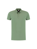 RAVAGE BEDRIJFSKLEDING Basic Cotton Elastane Polo  ARMY GREEN