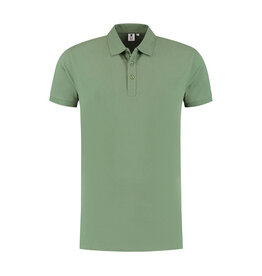 RAVAGE BEDRIJFSKLEDING Basic Cotton Elastane Polo  ARMY GREEN