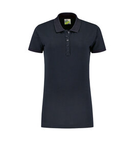 RAVAGE BEDRIJFSKLEDING Cotton Elastane Polo for her DARK NAVY