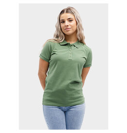 RAVAGE BEDRIJFSKLEDING Cotton Elastane Polo for her ARMY GREEN