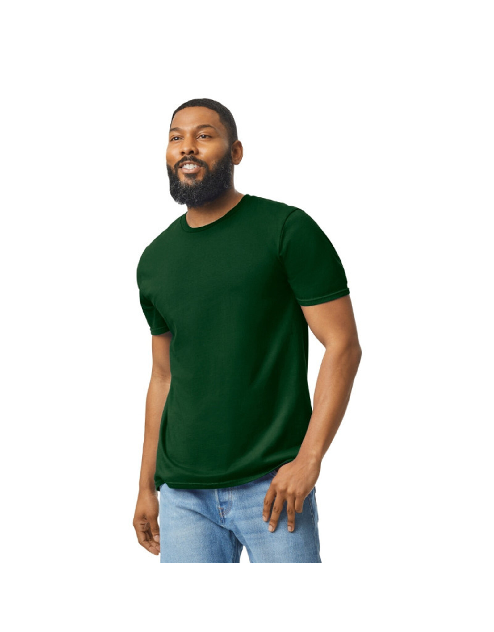RAVAGE BEDRIJFSKLEDING Softstyle T-shirt FOREST GREEN