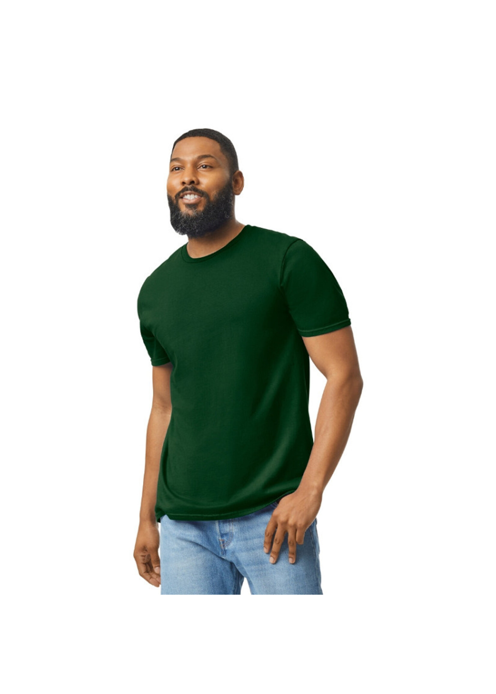 RAVAGE BEDRIJFSKLEDING Softstyle T-shirt FOREST GREEN
