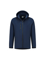 RAVAGE BEDRIJFSKLEDING Everywear Softshell Hooded Jacket MIDNIGHT BLUE