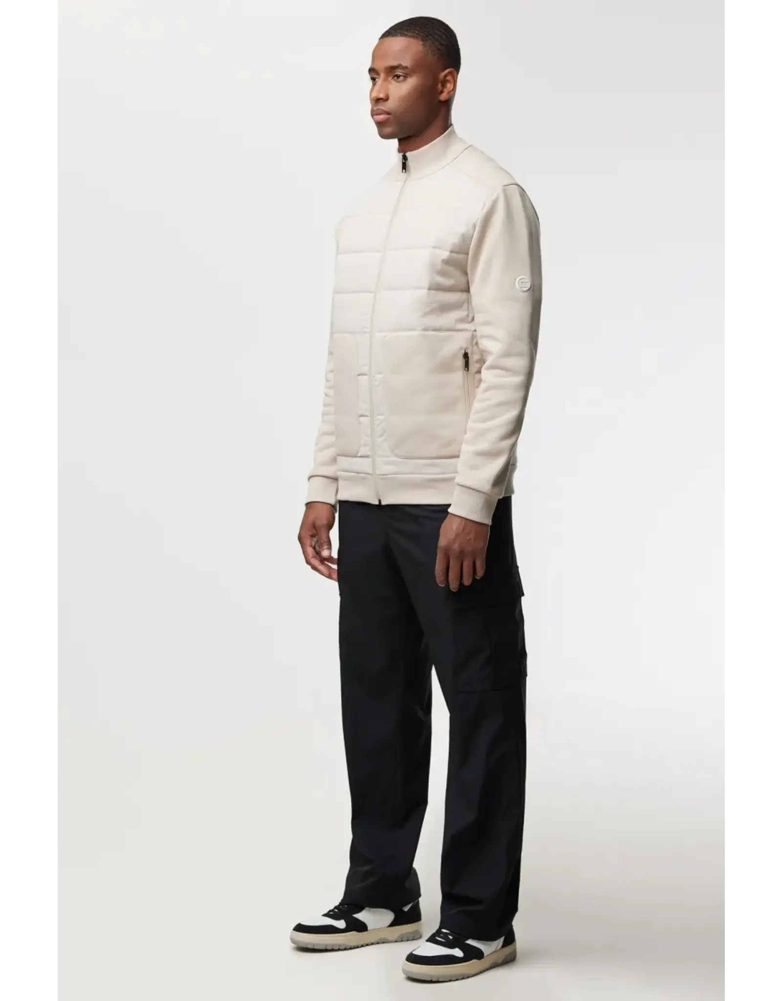GENTI JACKET MATERIAL MIX