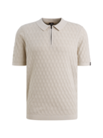 VANGUARD  POLO VAN KATOEN/ MODAL MET RITSSLUITING