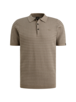 VANGUARD  POLO VAN KATOEN /MODAL MET JAQUARD PATROON