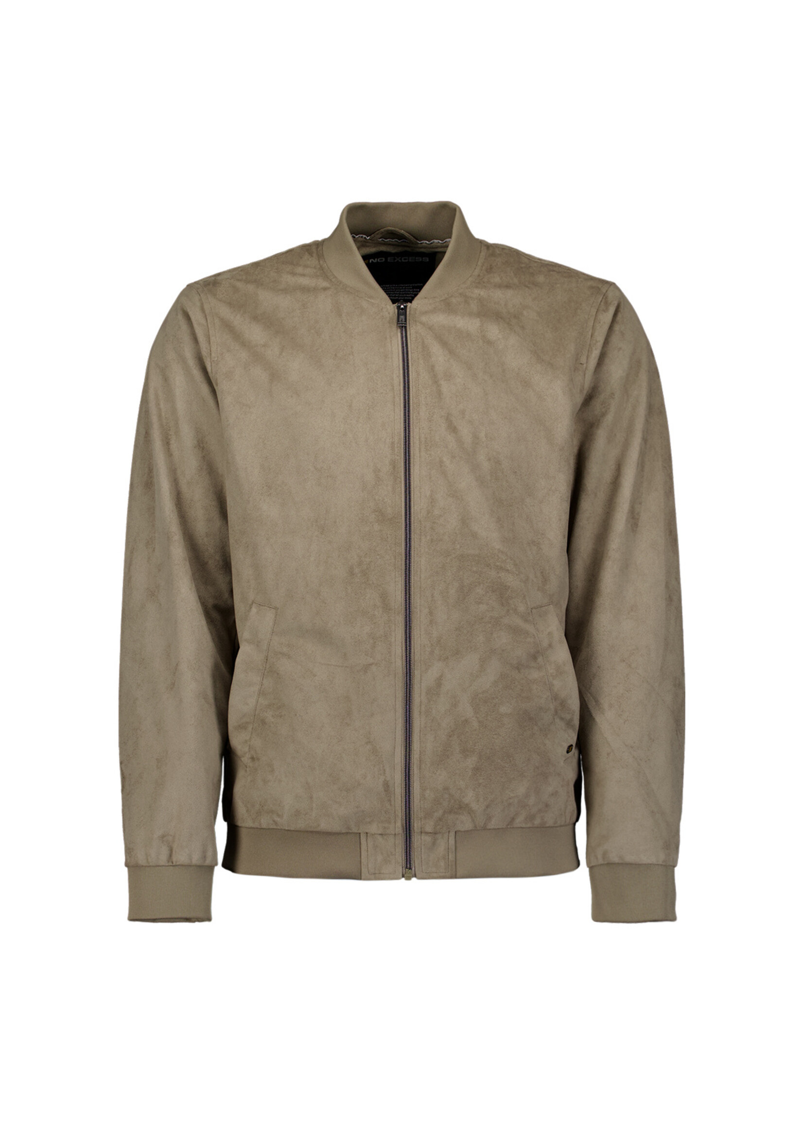 NO EXCESS  JACKET SHORT FAKE SUEDE