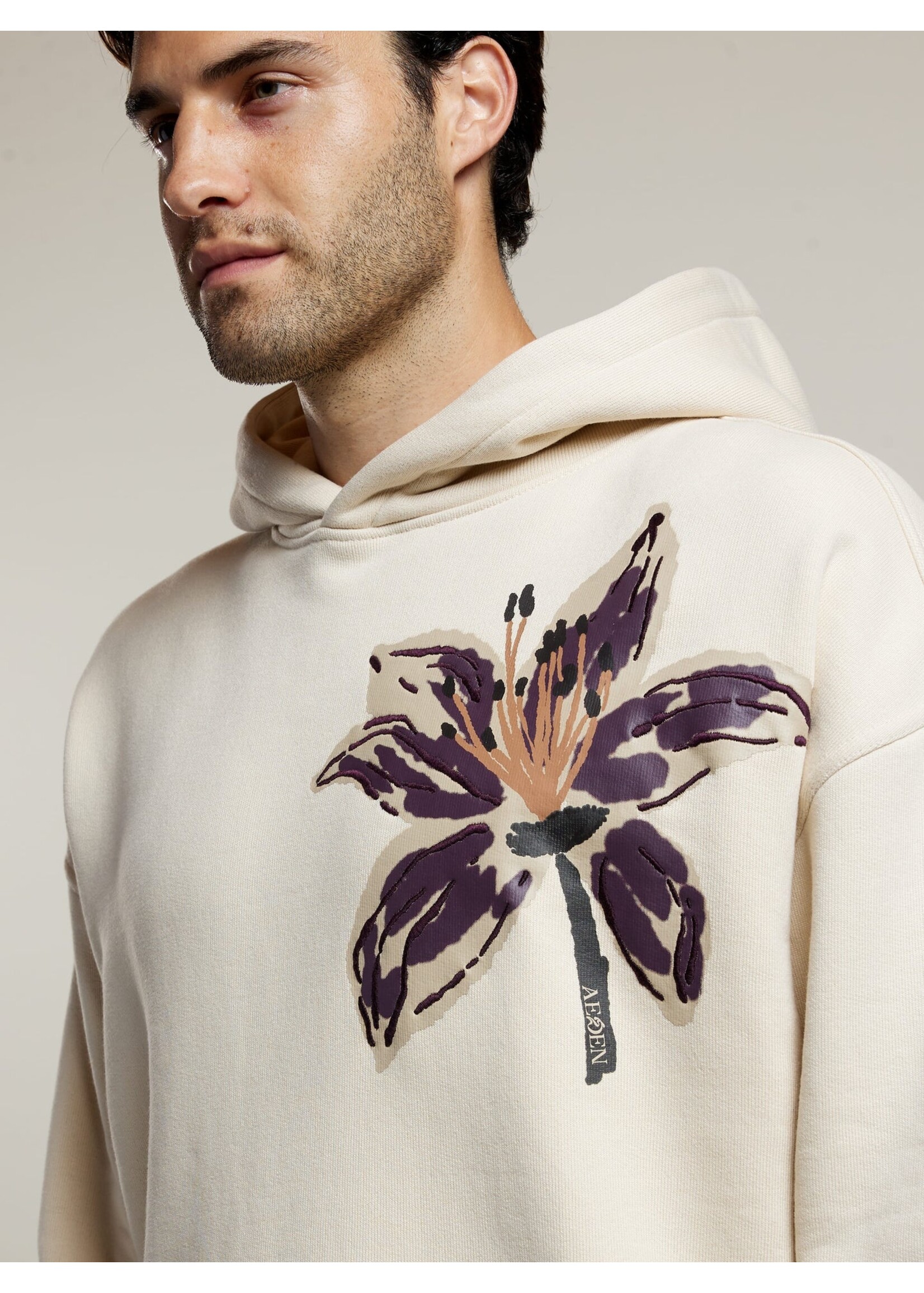 AEDEN MALUMA HOODIE - SAND