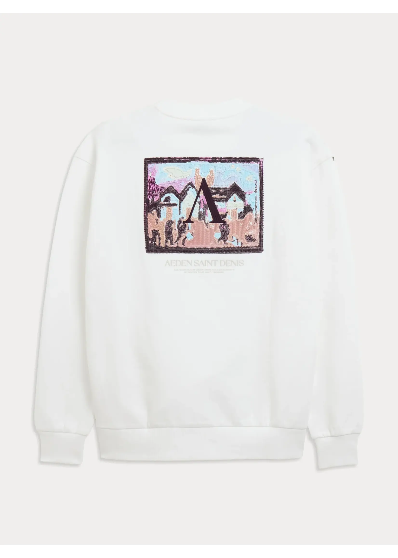AEDEN MAXENCE SWEATSHIRT OFF WHITE