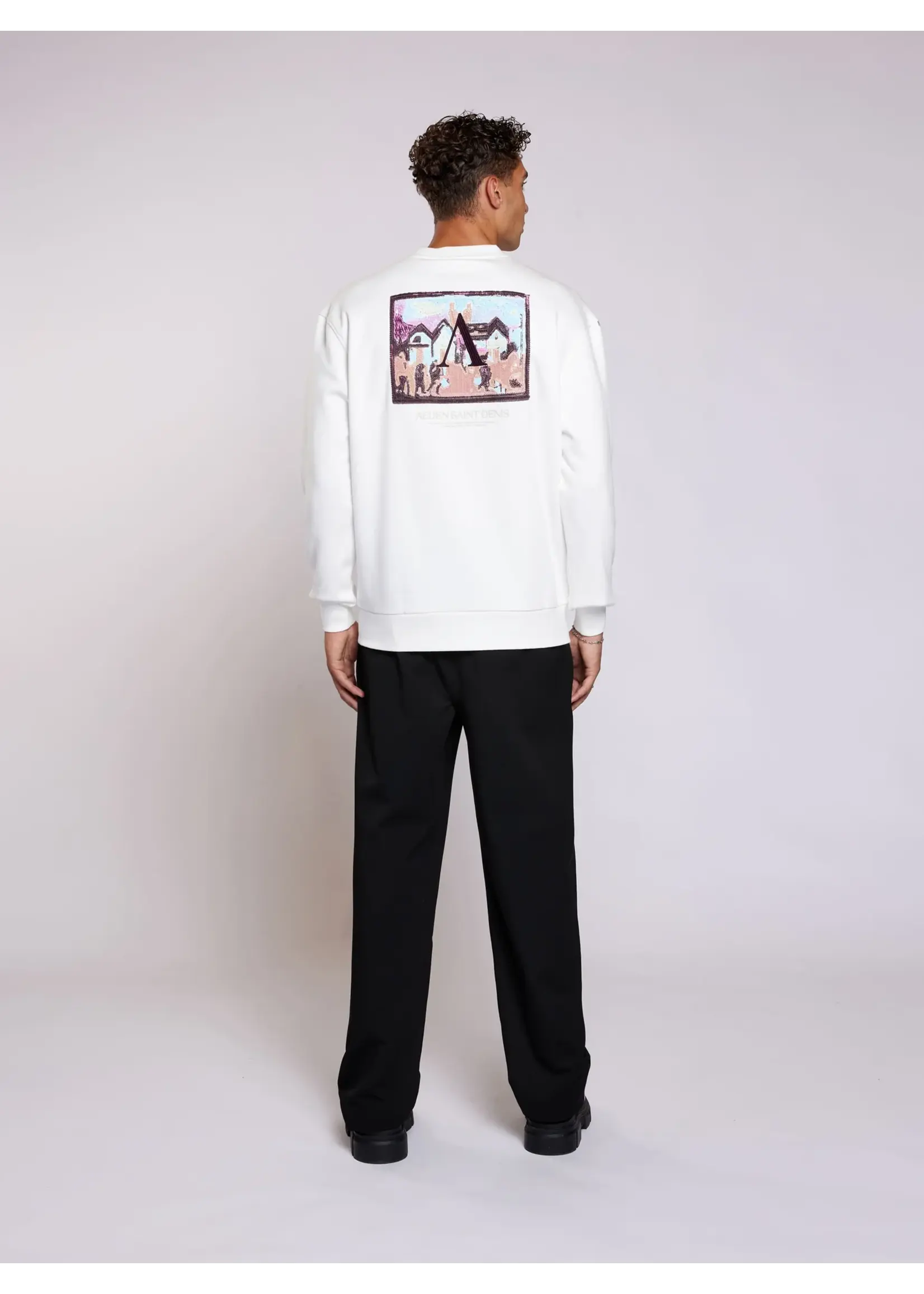 AEDEN MAXENCE SWEATSHIRT OFF WHITE