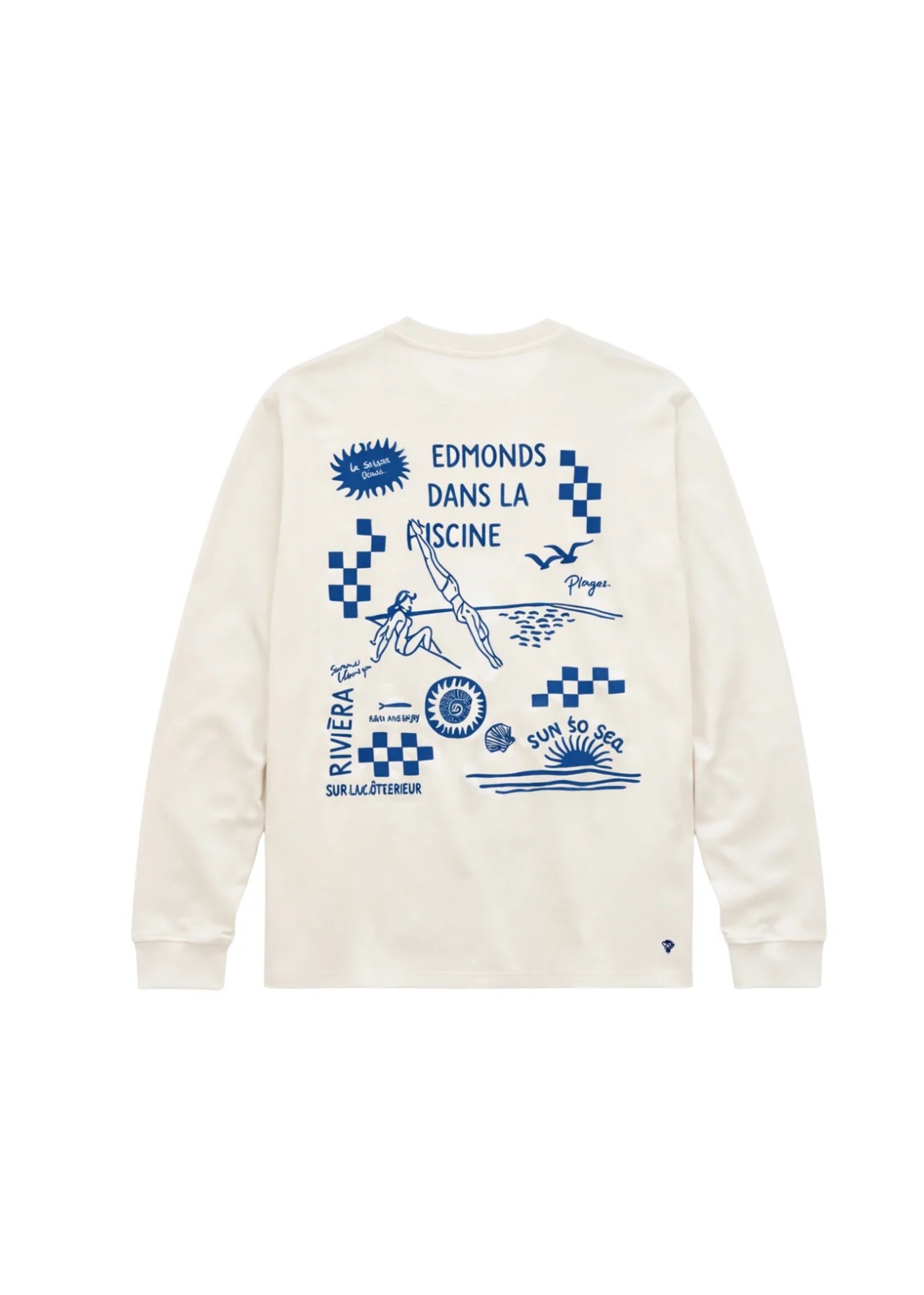 EDMONDS La piscine Longsleeve - Off white
