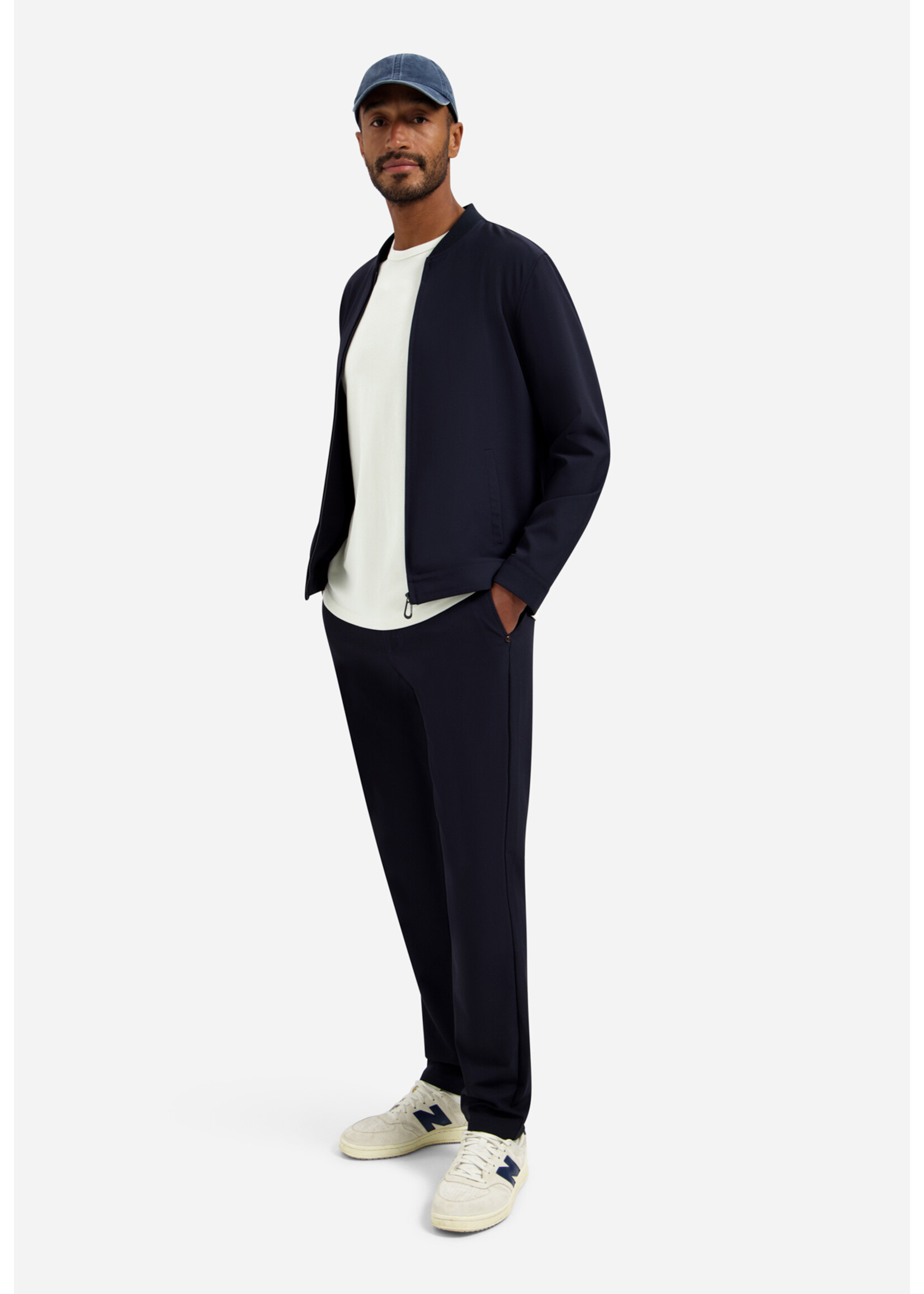 NO EXCESS  JACKET SHIRT COLLEGE STRETCH SEDOC