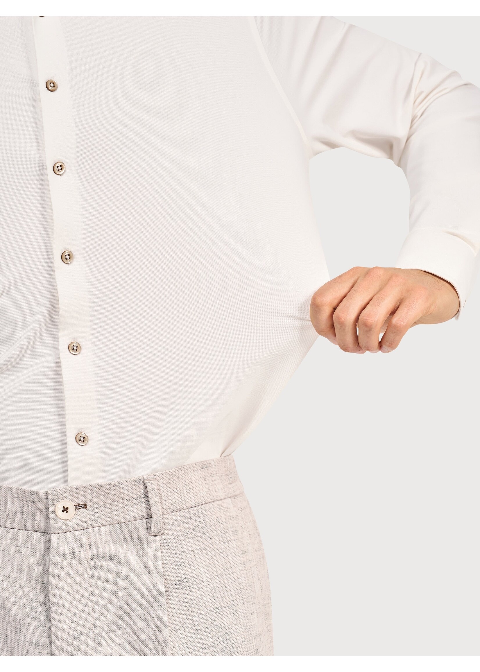 BLUE INDUSTRY  STRETCH OVERHEMD